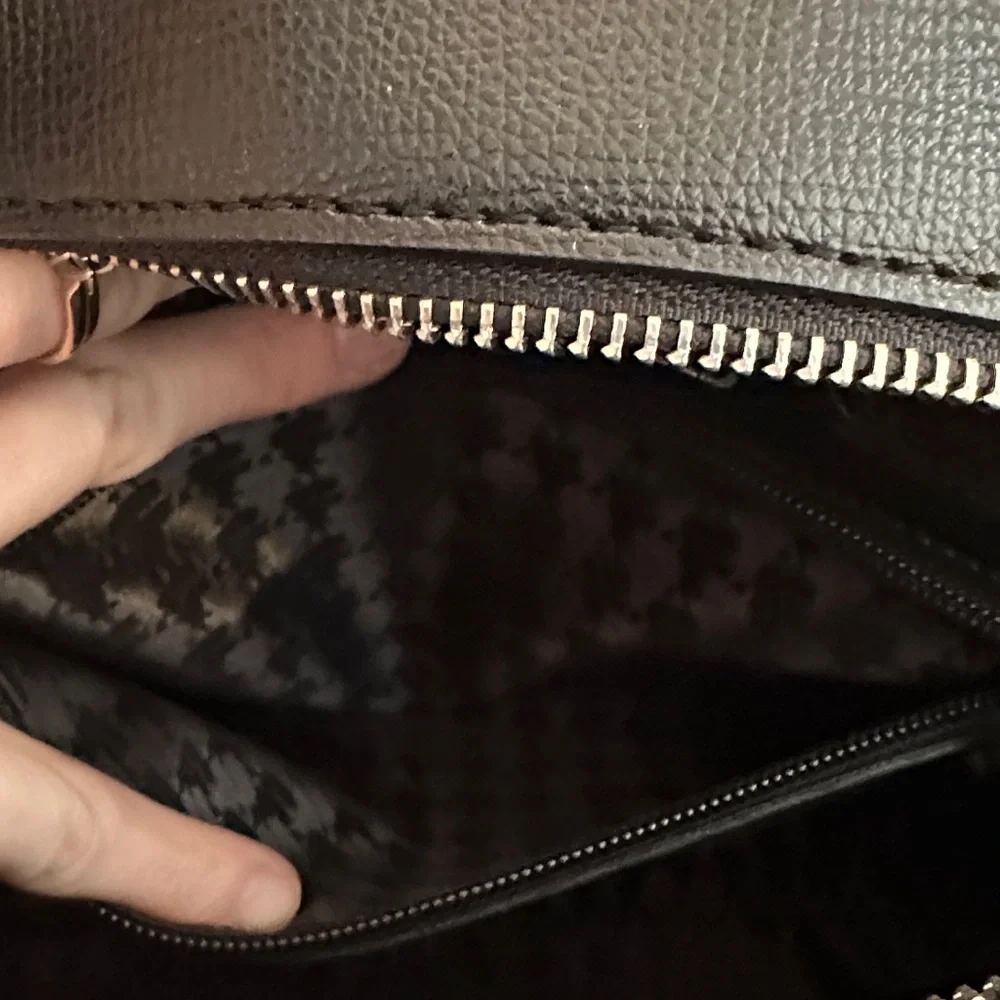 Karl Lagerfeld Turquoise and Black Tote - Picture 10 of 15